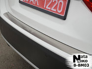 BMW X1 E84 2009-2015 Protection de pare-chocs arrière Natanika (inox) photo 1