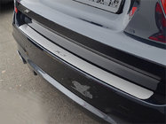 BMW X3 E83 2003-2010 Protection de Pare-chocs Arrière Nataniko (2006-2010, Inox) photo 1