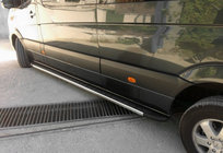 Mercedes Sprinter W907/W910 2018- Marchepieds Latéraux Duru (2 pcs, Aluminium) photo 1