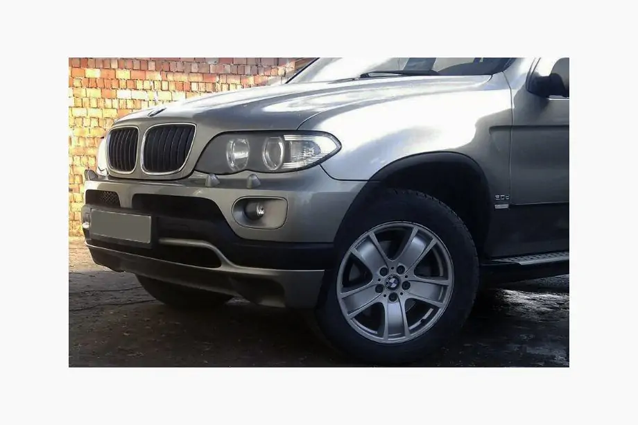 BMW X5 E53 1999–2006 Lame de pare-chocs avant (2003-2006, à peindre) Image