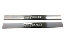 Chevrolet Lacetti 2003-2024 Seuils de porte Carmos (2 pcs, inox) photo 1