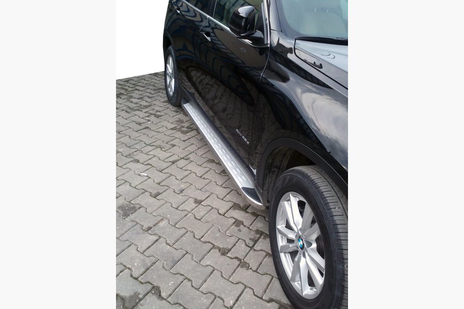 BMW X5 E70 2007-2013 Marchepieds Latéraux MsLine Omsa (2 pcs, Aluminium) Image