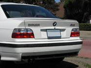 BMW 3 Series E36 1990-2000 Becquet Lip (pour SD/Coupe, apprêté pour peinture) photo 1