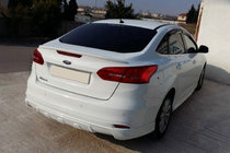 Ford Focus III 2011-2017 Coque de pare-chocs arrière Sedan 2015↗ (apprêtée pour peinture) photo 1