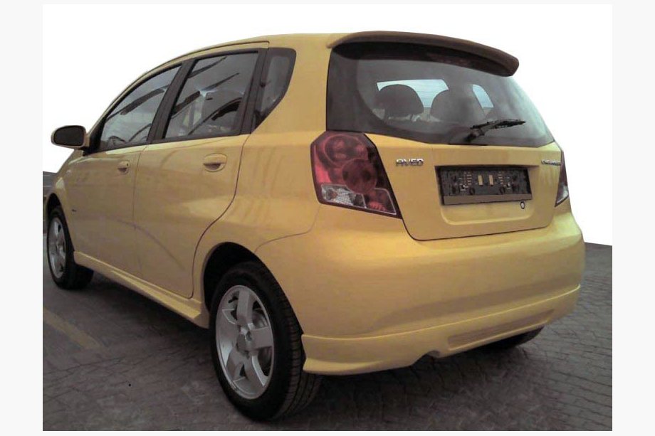 Chevrolet Aveo T200 2002-2008 Aileron (apprêté pour peinture) Image