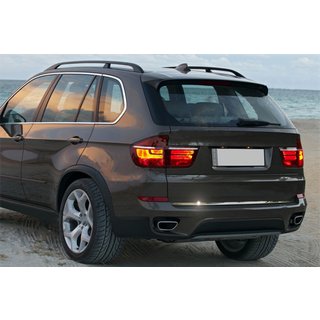 Baguette de coffre inox BMW X5 E70 2007-2013 photo 1