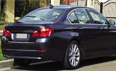 BMW 5 Series F10/F11 2010–2016 Baguette de coffre (SD) inox photo 1