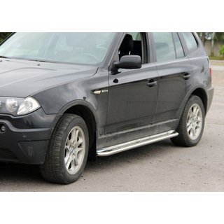 Marchepieds Latéraux KB001 Inox BMW X3 E83 2003-2010 photo 1