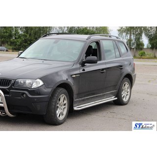 Marchepieds Latéraux KB001 Inox BMW X3 E83 2003-2010 photo 3