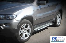 BMW X5 E53 1999–2006 Tubes Latéraux Special (2 pcs, inox) photo 2