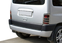 Peugeot Partner 1996-2008 Caches chromés pour feux arrière (2 pcs, inox) Carmos - Acier Inoxydable Turc photo 4
