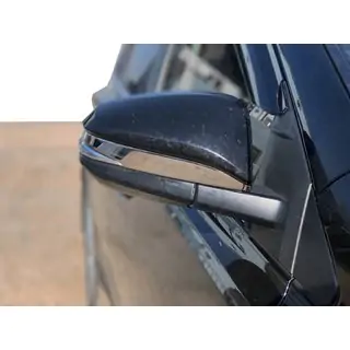 Coques de Rétroviseurs (2 pcs, Acier Inoxydable)