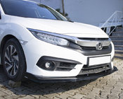 Honda Civic Sedan X 2016-2021 Lame avant V1 (noir) photo 1