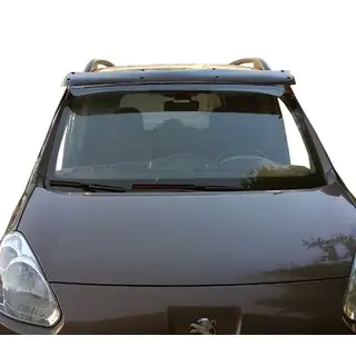 Visière de pare-brise (noir brillant, 5mm) Peugeot Partner Tepee 2008-2018 photo 1