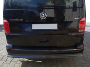 Volkswagen T6 2015-2024 Lame arrière finition carbone (ABS) photo 1