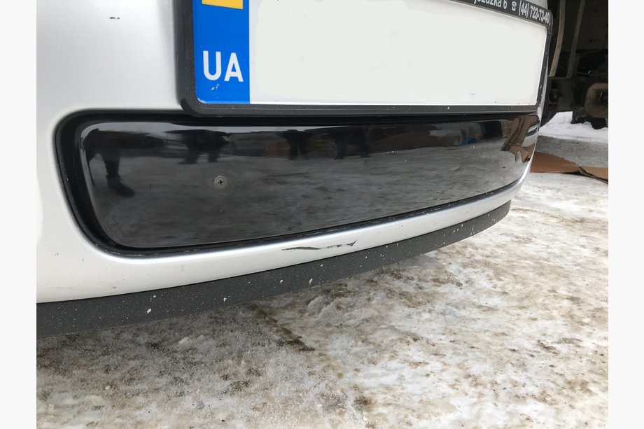Skoda Fabia 2007-2014 Cache calandre hiver (2007-2010, inférieur) Image