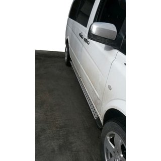 Marchepieds Latéraux DOT-Line (2 pcs, Aluminium) Mercedes Vito W639 2004-2014