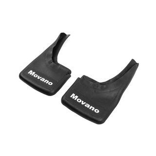 Bavettes Premium Sur Mesure avec Rainures (2 pcs, Caoutchouc)