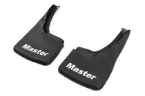Renault Master 1998-2010 Bavettes Premium Sur Mesure avec Decoupe (2 pcs, Caoutchouc) photo 2