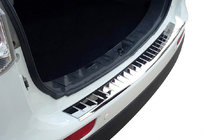 Mitsubishi Outlander 2012-2021 Protection de pare-chocs arrière OmsaLine (2012-2015, inox) photo 1