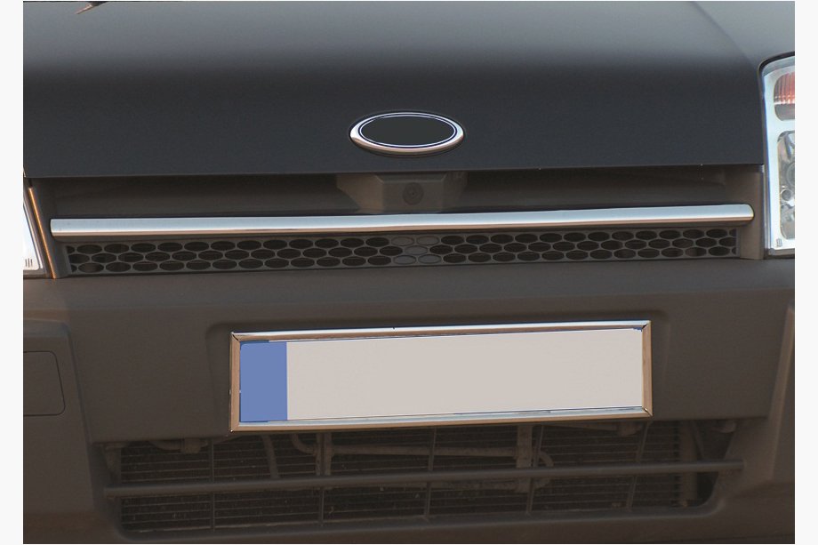 Ford Connect 2002–2006 Cache calandre chromé (1 pc, inox) OmsaLine - Inox Italien Image