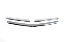 Opel Corsa D 2007-2014 Couvre-calandre chromés (3 pcs, inox) photo 2