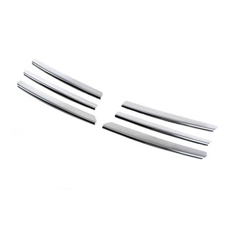Couvre-Calandre Chromés (6 pcs, Acier Inoxydable) Opel Zafira B 2005–2011 photo 2