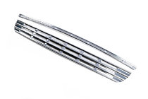 Citroen Berlingo 2008-2018 Couvre-calandre chromés (2 pcs, inox) photo 5