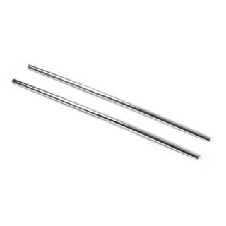 Caches pour grille de pare-chocs (2 pcs, inox) Volkswagen T5 Transporter 2003-2010 photo 2