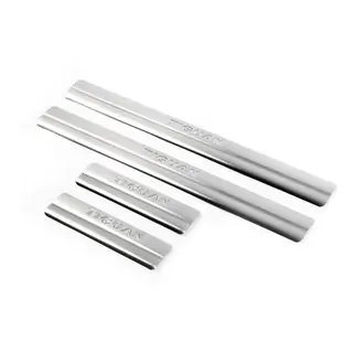 Seuils de porte Omsa (4 pcs, inox) photo 1