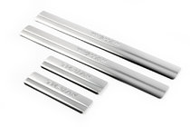 Volkswagen Tiguan 2007-2016 Seuils de porte Omsa (4 pcs, inox) photo 1