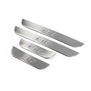 Seuils de porte OmsaLine (4 pcs, inox)