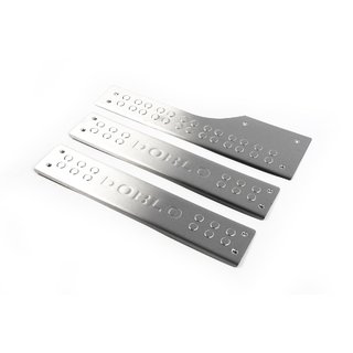 Seuils de porte intérieurs OmsaLine (inox) Fiat Doblo II 2010-2022 photo 1