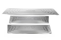 Mercedes Vito/V-class W447 2014- Seuils de porte intérieurs OmsaLine (3 pcs, inox) photo 1