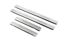 Renault Laguna 2001-2007 Seuils de porte OmsaLine (4 pcs, inox) photo 3
