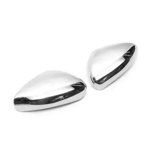 Coques de Rétroviseurs Chromées (2 pcs, Acier Inoxydable) photo 2