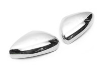 Fiat Tipo 2016- Coques de Rétroviseurs Chromées (2 pcs, Acier Inoxydable) photo 2