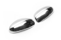 Ford Focus I 1998-2005 Couvre-Rétroviseurs (2 pcs, Acier Inoxydable) photo 3