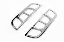 Citroen Nemo 2007-2017 Caches Feux Arrière Chromés Droits (2 pcs, Inox) photo 2