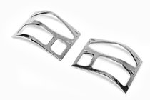 Volkswagen T4 Transporter 1990-2003 Caches Feux Arrière (2 pcs, Inox) Carmos - Acier Inoxydable Turc photo 2