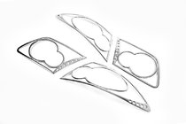 Mazda 6 2003-2008 Caches chromés pour feux arrière (2 pcs, plastique) photo 2