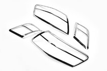 Toyota Camry 2006-2011 Couvre-feux Arriere Chromes (2 pcs, plastique) photo 2