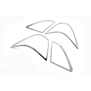 Caches chromés pour feux arrière (2 pcs, plastique) photo 2