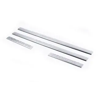 Seuils de porte inox Carmos (4 pcs)