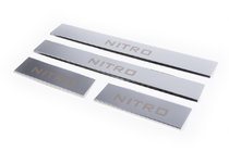Dodge Nitro 2006-2011 Couvre-seuils Carmos pour partie supérieure (inox) photo 1