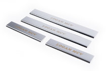 Dacia Logan MCV 2013-2020 Seuils de porte Carmos V1 (4 pcs, inox) photo 3