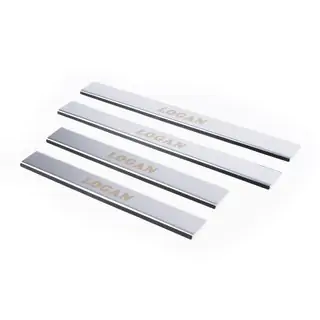 Seuils de porte Carmos V1 (4 pcs, inox) photo 1
