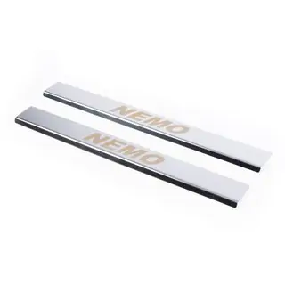 Couvre Seuils de Porte Carmos V1 (2 pcs, Inox)