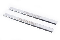 Citroen Berlingo 1996-2008 Seuils de porte inox Carmos V1 (2 pcs) photo 1