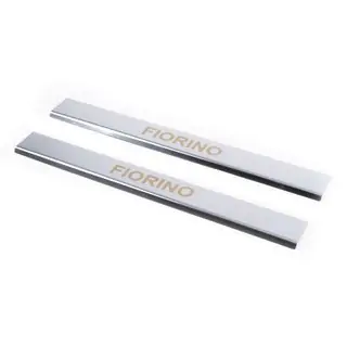 Couvre Seuils de Porte Carmos V1 (2 pcs, Inox)